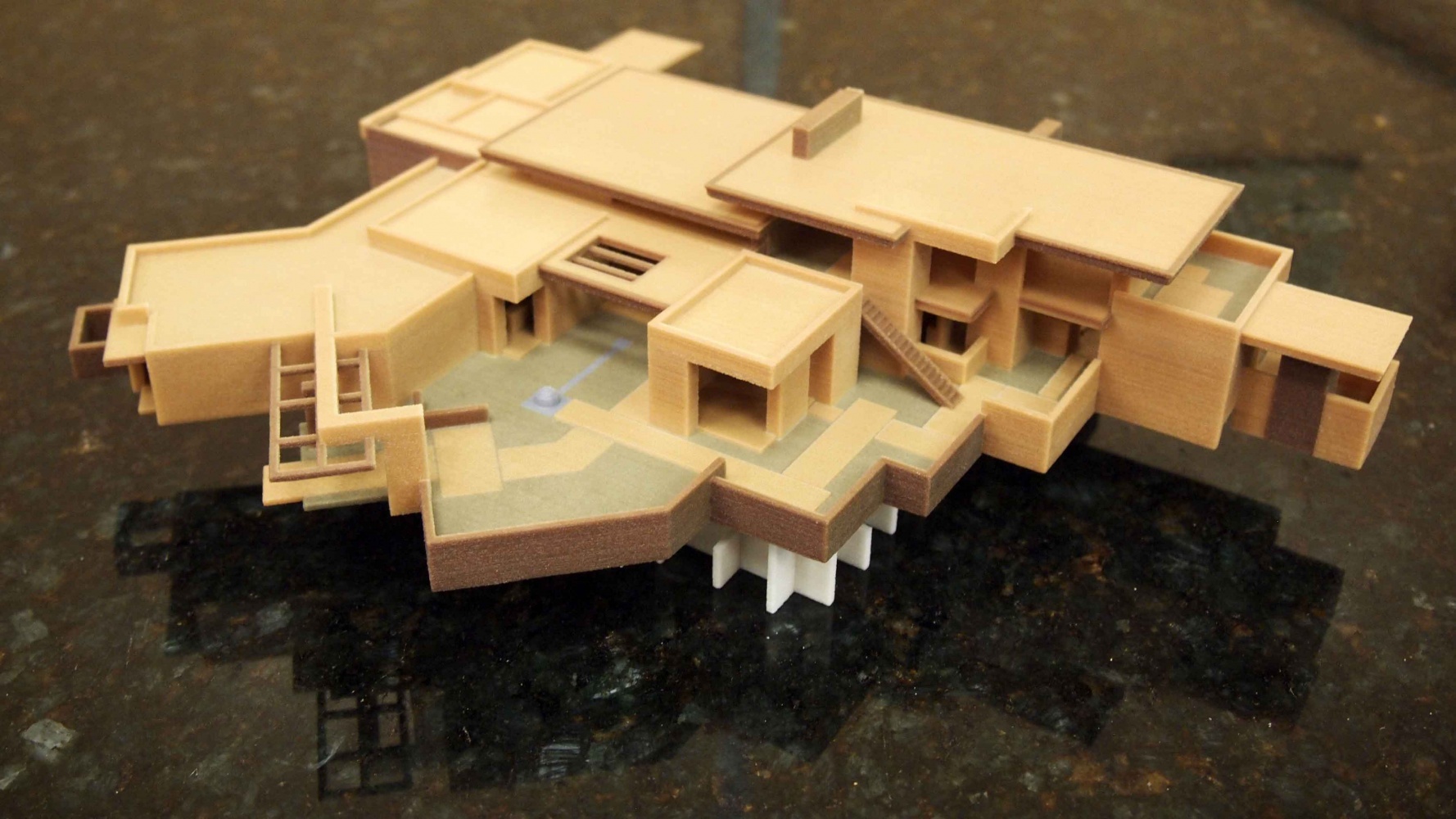 Residential Color 3D Print Model