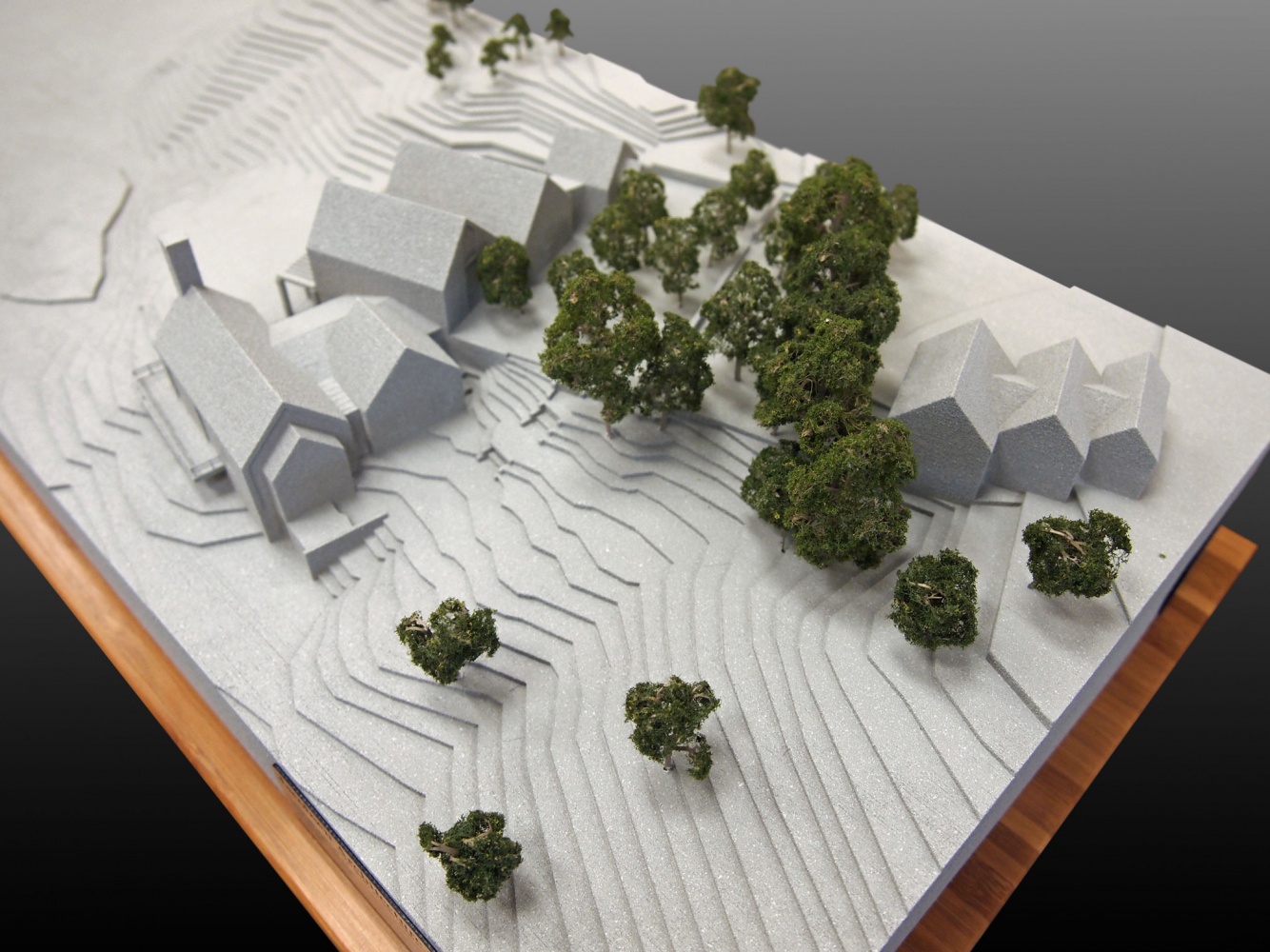 3D Printed House on CNC Milled Base