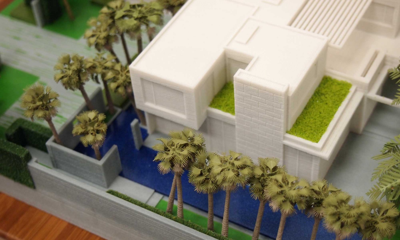 Color 3D Print of Proposed Residence
