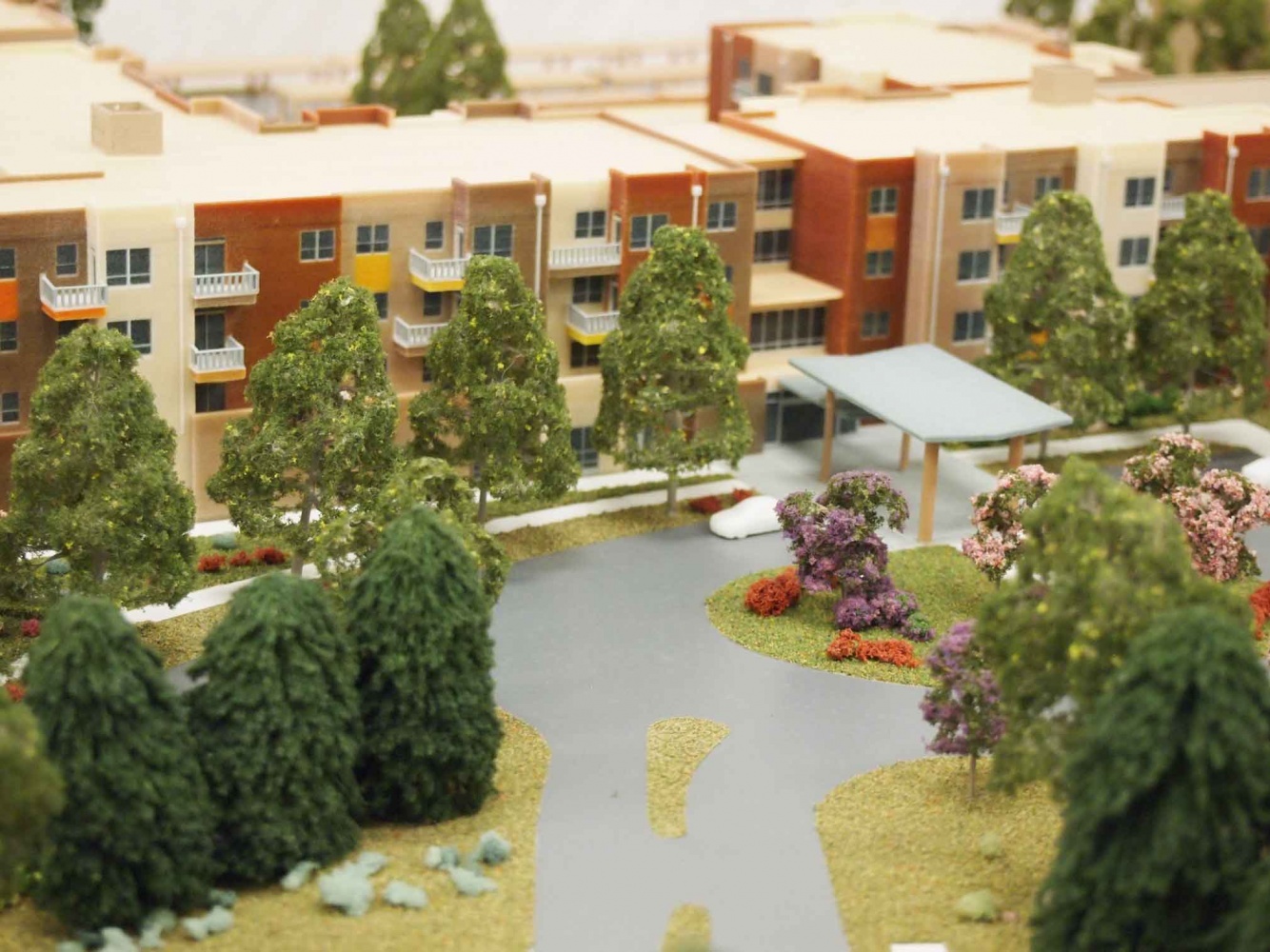 Full Color Architectural model for Neighborhood Sales Center