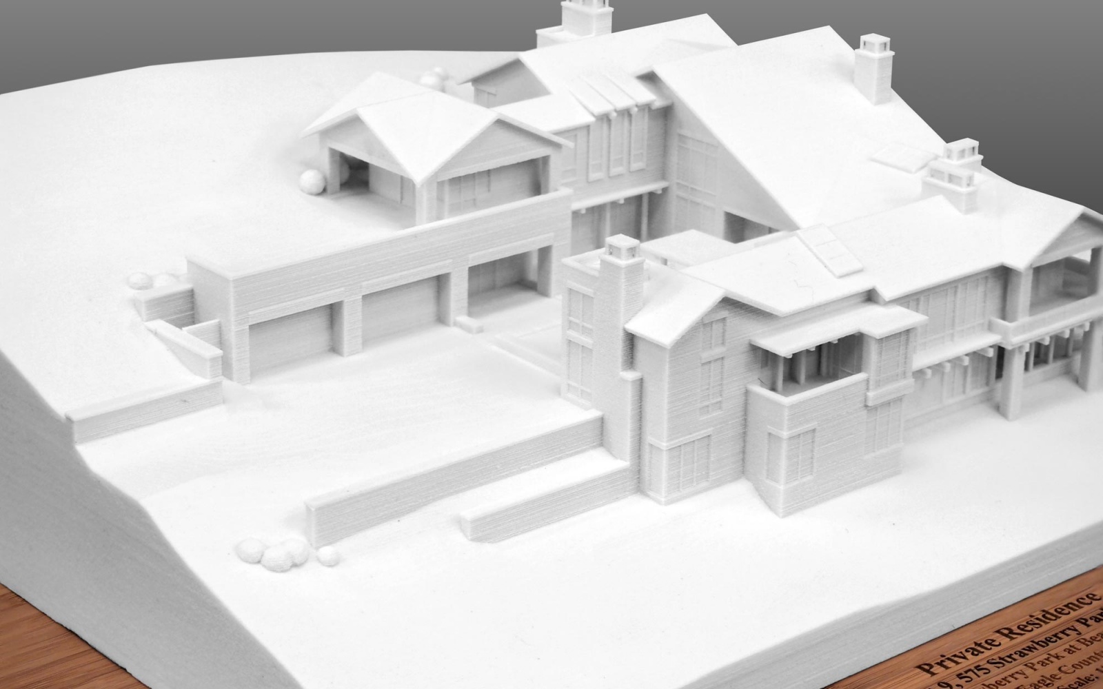 Architectural 3D Print Model