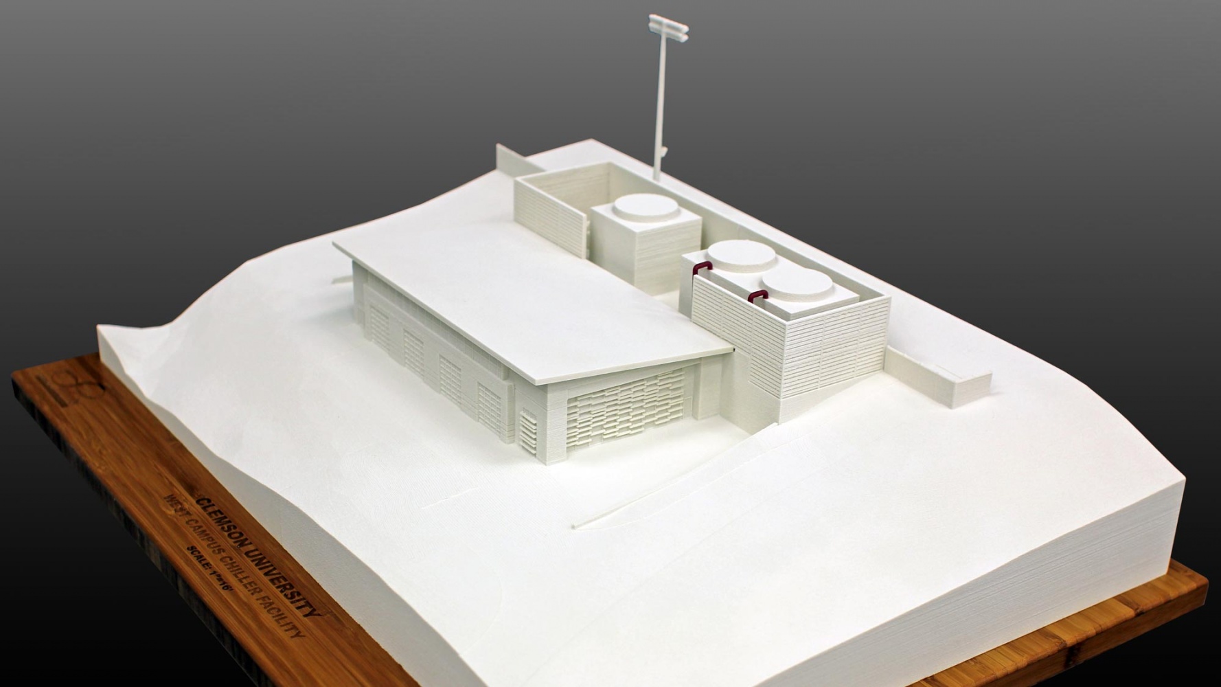 Clemson University Chiller Facility 3D Print