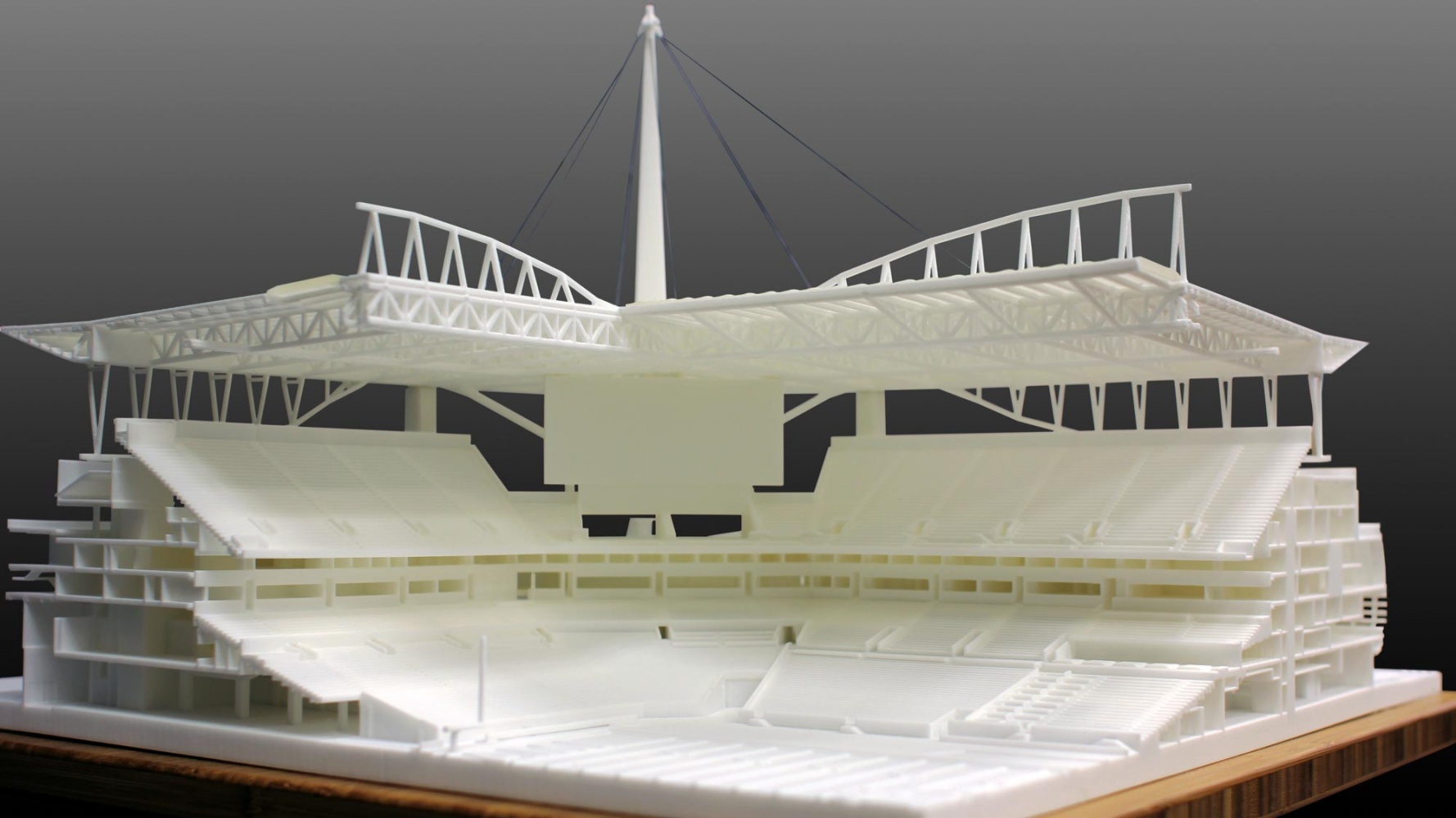Architectural stadium model